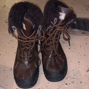 Ugg vintage brown boots.